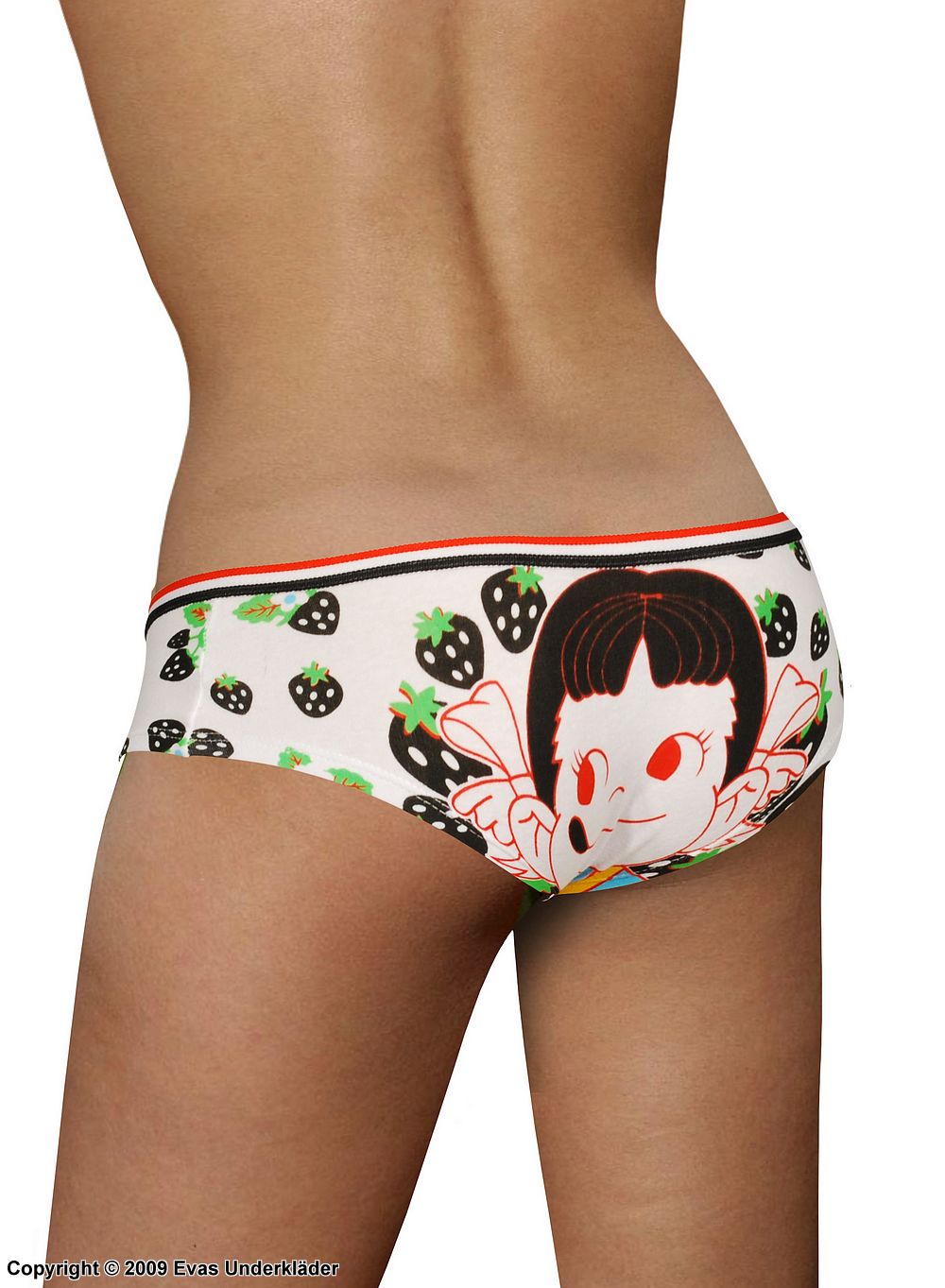 Panty with milky design